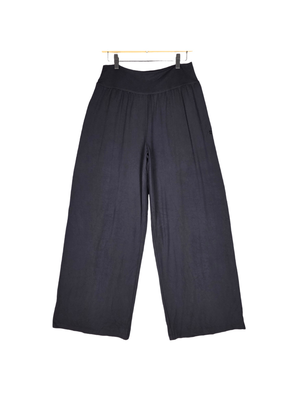 SWEATY BETTY WOMEN’S BLACK WIDE‑LEG PANTS – SIZE M (US 8) – OVERSIZED RELAX-FIT